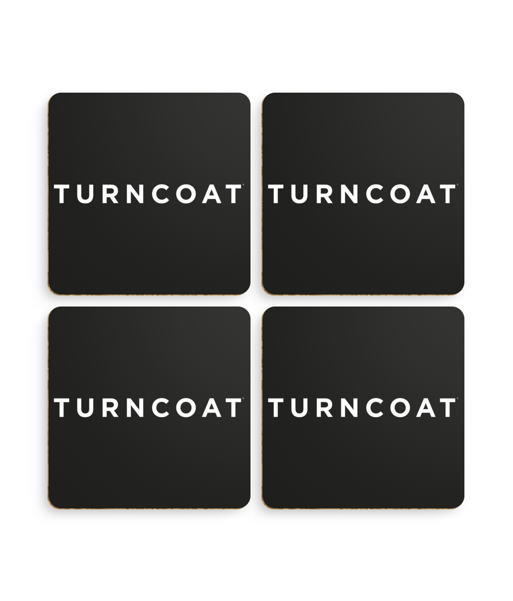 Pack of 4 Turncoat Coasters